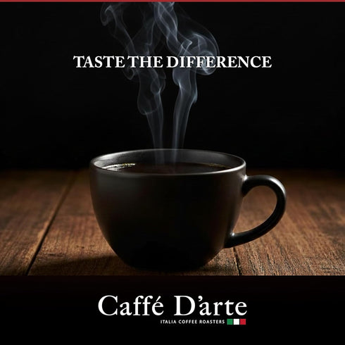 WellBalanced 1 lb Caffe D'arte Meaning of Life Whole Bean Coffee MediumDark Roast, Classic Blend, Roasted in Seattle