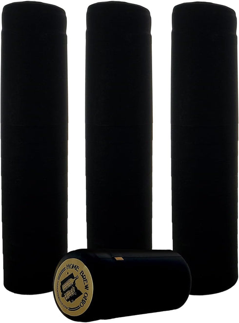 Home Brew Ohio Black PVC w/Home Brew Ohio Logo Black on Gold