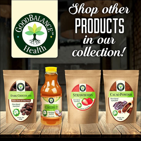 12 Good Balance Health Raw Cacao Nibs, Chocolate Chip Alternative, Perfect for Baking, Smoothies, Plant-Based, Organic