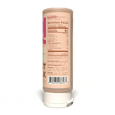 4g 1 16 9 oz (255 JOI Organic Peanut Butter Milk Plant-Based Milk Base and Squeezable Butter. Non-Dairy Milk