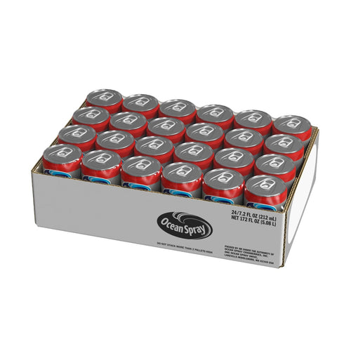 7.2 oz (Pack 24) Ocean Spray Cranberry Juice Cocktail, Cans