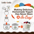Belle + Bella Non-Dairy Vegan Yogurt Starter - Gluten Free, No Added Sugar, Non GMO - 3 Boxes Makes 12 Quarts