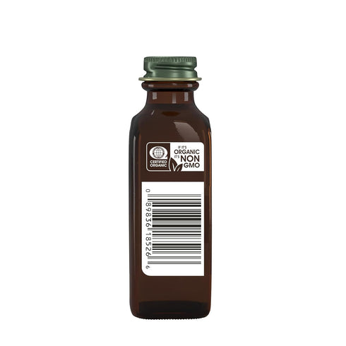 Simply Organic Almond Extract, 2 Ounce Glass Jar, Sugar-free Vegan Flavor for Desserts, Coffee & Smoothies