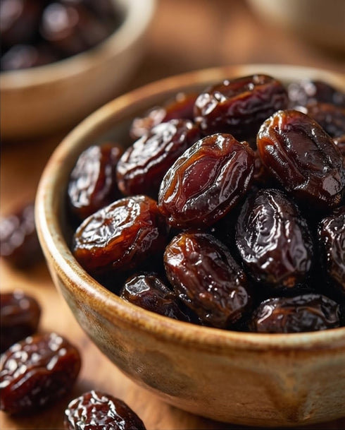 Kernelia Nuts Packed 2 lb Black Raisins Seedless Naturally Dried, Soft Chewy Dried Grapes Snack, Naturally Sweet