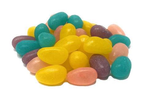 YANKEETRADERS Sweet and Sour Jelly Bean Eggs, Assorted Fruity Flavors, 2 Pound