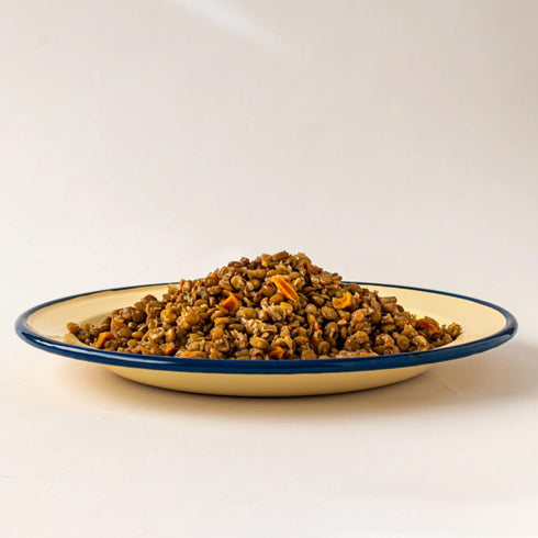 200 (7.05 oz) Mol Lentil Stew Mix g Dehydrated Vegan Lentil Soup Blend, High Protein & Fiber, No Added Salt, Gluten