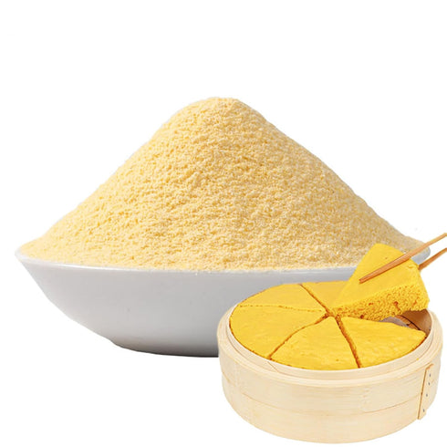 SPFLAUFR Corn flour 17.6oz/500g Wowotou coarse grain flour, pure corn flour, corn flour,
