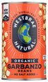 Westbrae Organic Garbanzo Beans-25 Oz-2 Pack