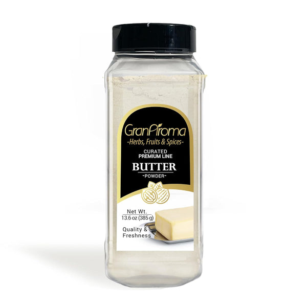 GranAroma Butter Powder, Creamy & Savory, Ingredient & Additive, Versatile Powder (13.6
