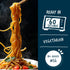 Passage to Asia 60 4 pack Instant Noodles - Teriyaki Noodle Bowl - Vegetarian Hokkien Asian Noodles - Microwaveable