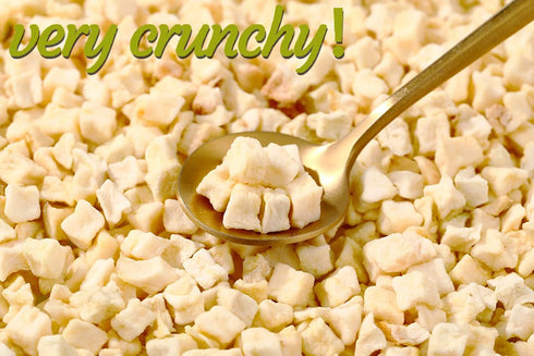 Apples,10 Oz /283g,1 100% Premium Dried Diced Ingredient Made with Natural Apple, No Sugar Added Dehydrated Apple, No