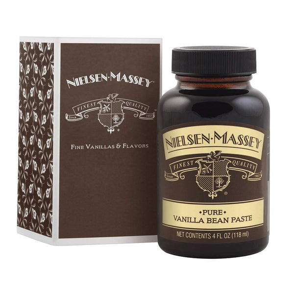 Nielsen-Massey Pure Vanilla Bean Paste: 4 Ounce Jar for Baking and Cooking