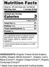 30 4.75oz Terrasoul Superfoods Organic Instant Mushroom Coffee, Servings, - Fair-Trade | Freeze-Dried | Medium Roast |