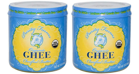 Purity Farms , Ghee, Clarified Butter, 13 oz 2pack