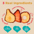 3 oz 6 Pack RIND Snacks | Straw-Peary | Strawberry, Apple, & Pear | Dried Fruit Superfood | Chewy Snack | No Sugar