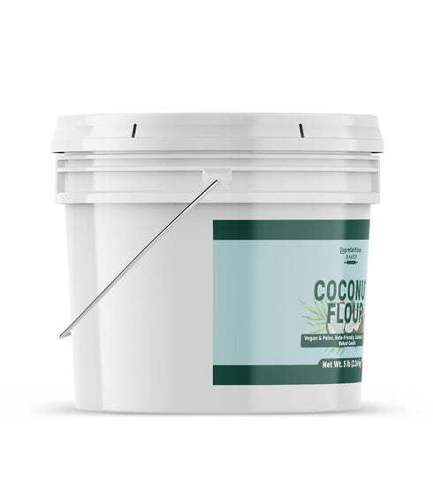 1 Unpretentious Coconut Flour, Gallon, Vegan, Wheat Flour Alternative, Keto-Friendly
