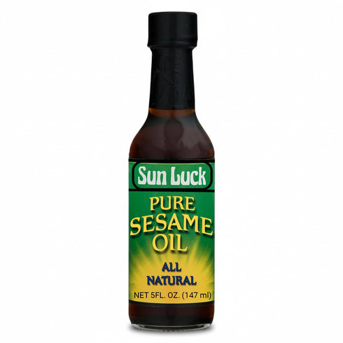 Sun Luck Pure Sesame Oil 5 oz Bottle Aromatic Toasted Sesame Flavor