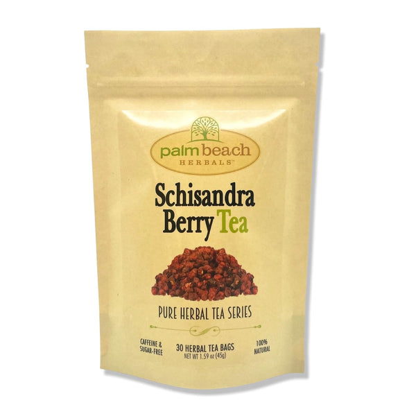 Palm Beach Medicinal Herbs - Schisandra Berry Tea - Pure Herbal Tea
