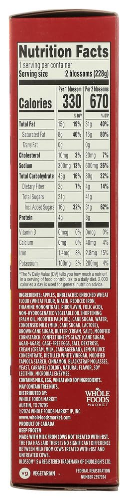 8 Whole Foods Market, Caramel Apple Blossom, Ounce