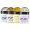 Sea La Vie, Salt Flakes, Set of 4 x 3.5 oz, Variety