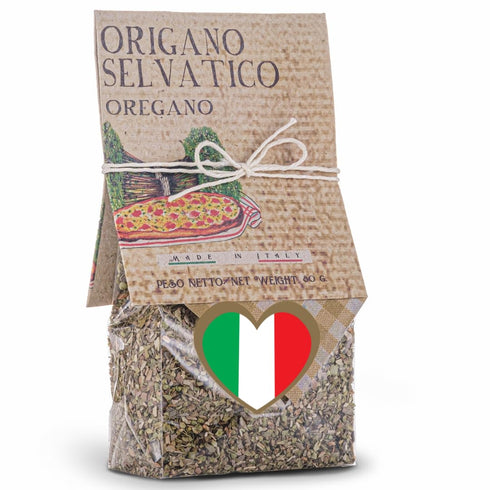 Italian Dried Oregano Leaves, 2.8 oz Ground Dry Oregano with Intense Aroma, Mediterranean Oregano