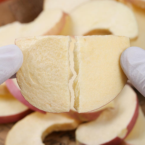 AFKCCPD 9.88 ounces/280 Freeze dried apple slices, grams, reusable sealed bag, low carbohydrate, used for snacks