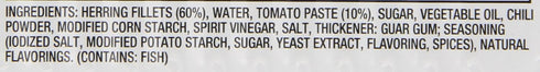 3.53-Ounce (Pack 18) MW Polar Herring, Hot Tomato Sauce