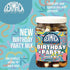 (Set 2, 8oz Germack - Birthday Party Snack Mix - Confetti Yogurt Pretzels, Yogurt Raisins, Dried Cranberries, Cashews
