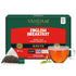 VAHDAM English Breakfast Black Tea Bags, 30 Count, High Caffeine, Pyramid Tea Bags