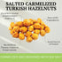 5 OZ Otto Nuts - Salted Caramelized Turkish Hazelnuts, Non-GMO Naturally Vegan Snack, Good Source of Protein |