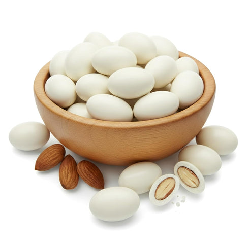 NY Spice Shop Yogurt Covered Almonds - 3 Pound Candy Coated Almond