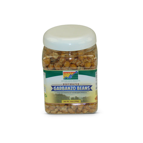Mother Earth Products Dehydrated Fast Cooking Garbanzo Beans, quart Jar, 14 Ounce
