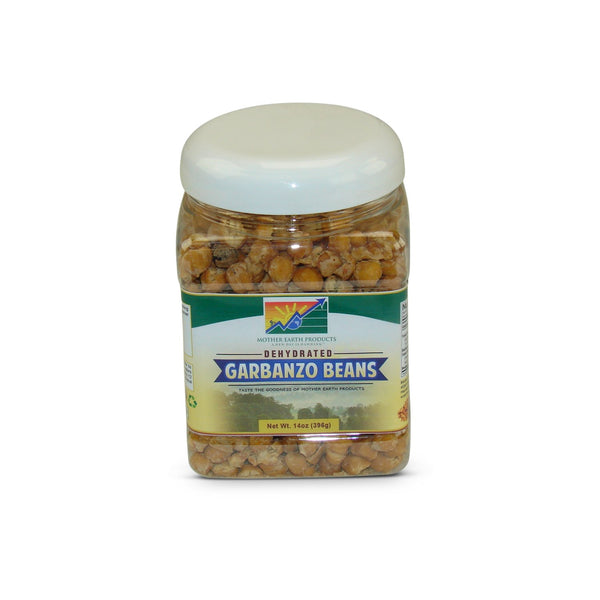 Mother Earth Products Dehydrated Fast Cooking Garbanzo Beans, quart Jar, 14 Ounce