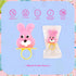 40 Count Easter Ring Lollipops Candy, Bunny, Chick, Carrot, Egg Suckers Individually Wrapped Bulk for Easter Basket