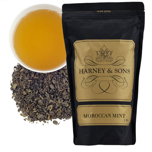 Harney & Sons Organic Moroccan Mint | 16oz Bag of Loose Leaf