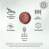 (4.8 oz) 84+ Pride Of India - Himalayan Black Rock Salt - Fine Grind, - Kala Namak, Contains Minerals, Perfect