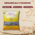 2lb Darsa Organics Split Urad Dal (Chilka) - Organic Black Gram Lentils with Skin - USDA Certified, Non-GMO
