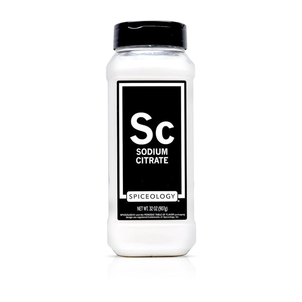 Spiceology Sodium Citrate Powder Emulsifying Salt for Smooth Cheese Sauces & Modernist