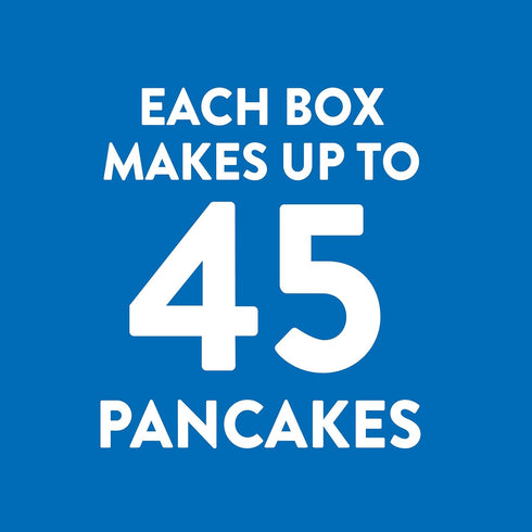 32 oz (Pack 8) Krusteaz Light and Fluffy Buttermilk Complete Pancake Mix, Waffle and Pancake Mix, Just Add Water, Box