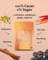 100% Cinammon, 8oz ORA Ceremonial Cacao - Oaxacan Spice - Organic Cacao with Cardamom, Ginger - Ethical - High Flavanol