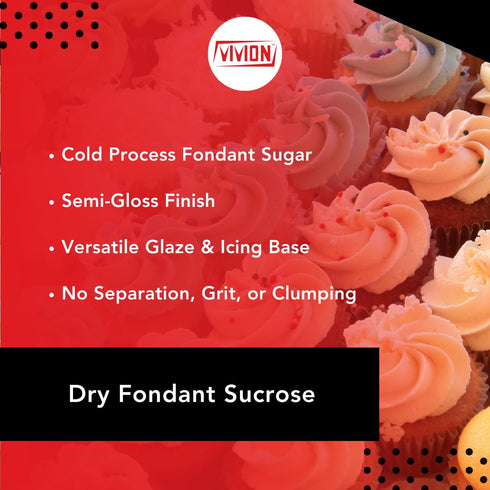 35.2 oz (2.2 lb) 4% 1 Dry Fondant Sugar - - Sucrose Blend with Invert Sugar - For Making Fine-Grained No-Cook Candy