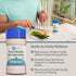 Ruved Wright Salt, 8.4 Ounces, Flavorful Alternative Salt, Healthy Himalayan Pink Electrolyte Rich Multimineral Blend