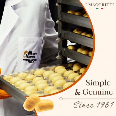 '-7.05 oz I Macoritti Italian Grissini Bites Mini Breadsticks with Extra Virgin Olive Oil and Sea Salt, Authentic