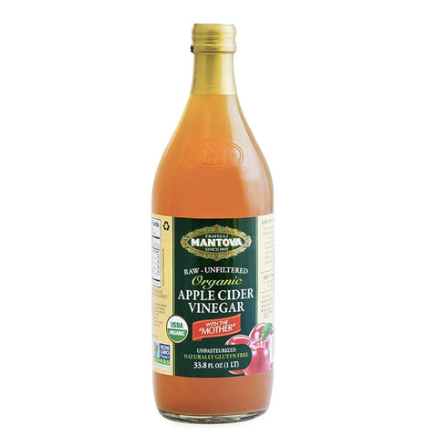 100% Raw Unfiltered Organic Apple Cider Vinegar with 'The Mother' - 34