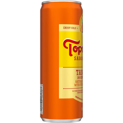 12oz (Pack 2) Topo Chico Sabores Tangerine with Ginger Extract Can