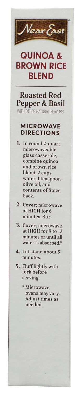 4.9 oz Near East Quinoa Blend, Roasted Red Pepper and Basil