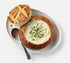 Delicious San Francisco Clam Chowder Soup with Bread Bowls