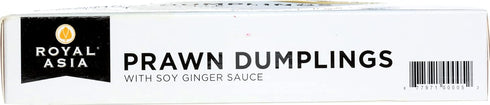 Royal Asia 7 OZ Prawn Dumplings with Soy Ginger Sauce
