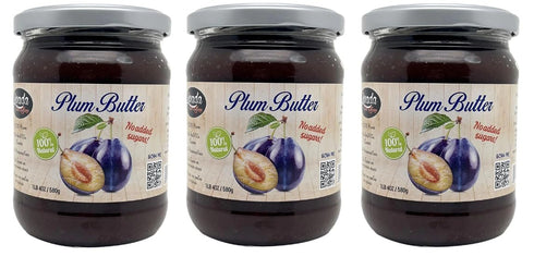 Generic Livada Plum Butter 100% Plum 20.45oz (580g) pack of 3
