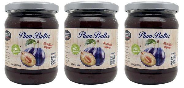 Generic Livada Plum Butter 100% Plum 20.45oz (580g) pack of 3